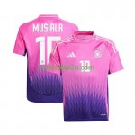 Camisolas de futebol Alemanha Jamal Musiala 10 Equipamento Alternativa Euro 2024 Manga Curta